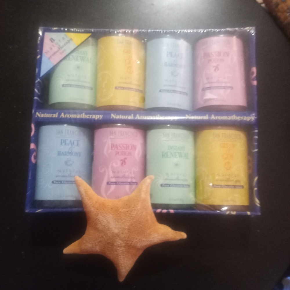 San Francisco Soap Co Natural Aromatherapy Pure Glycerin 8 Bars Soap Gift Set